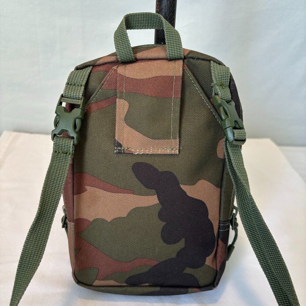 Herschel Sinclair Small crossbody Bag and coin/card wallet in Army Green, camo - Picture 5 of 15